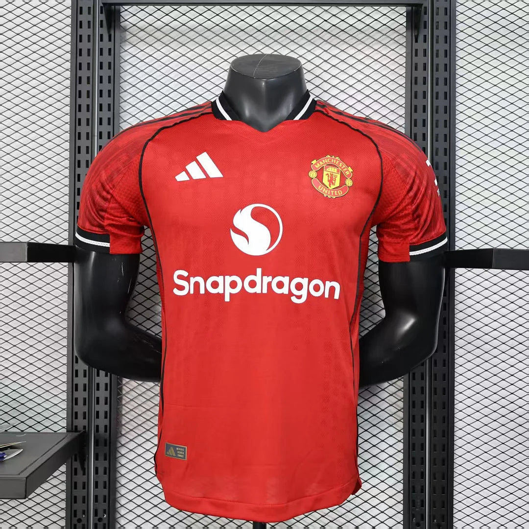 2025/2026 Manchester United Home Football Shirt