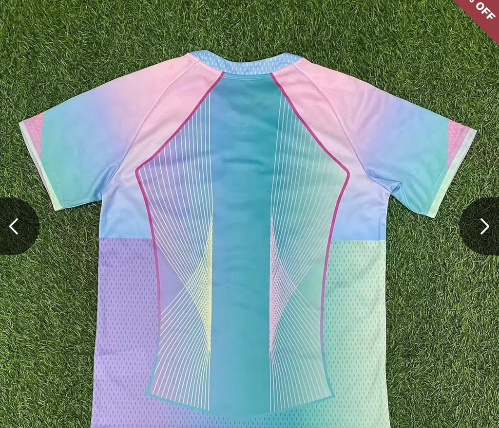 2025/2026 Barcelona Concept Pink Blue Gradient Football Shirt