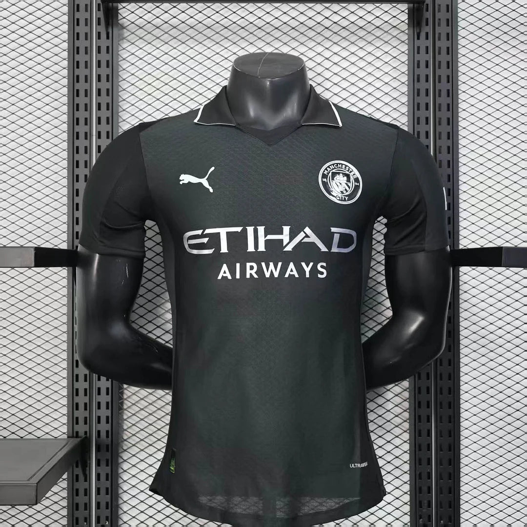 2025/2026 Player Version Manchester City Away Football Shirt